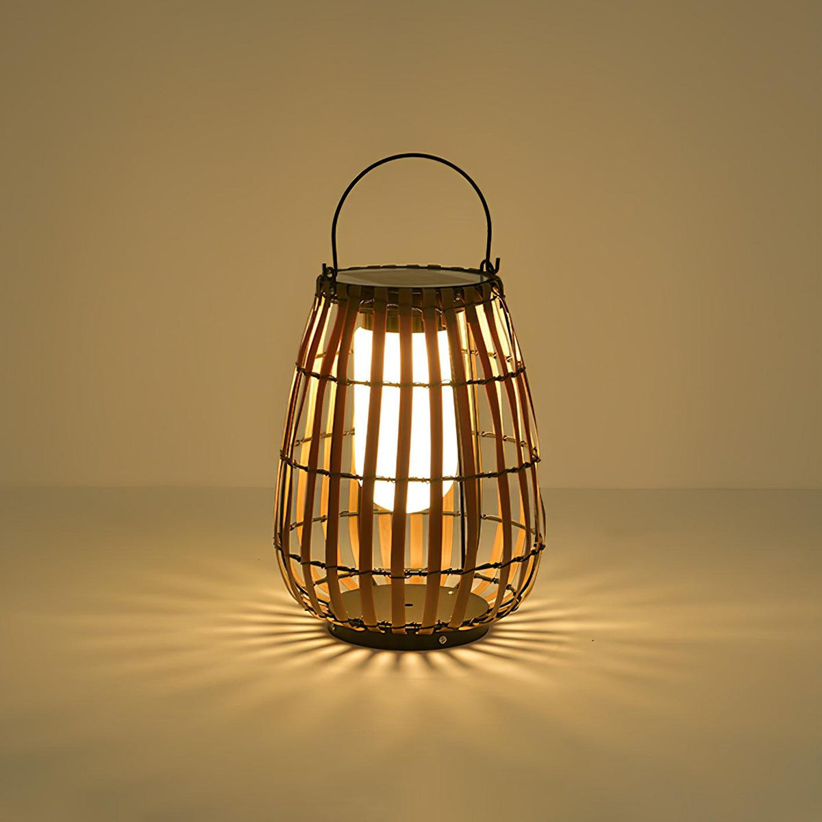 Vereris Lampe Extérieure Lanterne Tressée Tropic