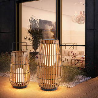 Veshael Lampe Extérieure Lanterne Tressée Tropic