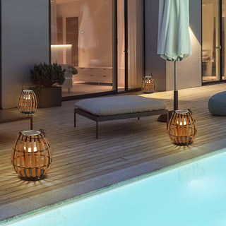 Veshael Lampe Extérieure Lanterne Tressée Tropic