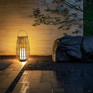 Veshael Lampe Extérieure Lanterne Tressée Tropic