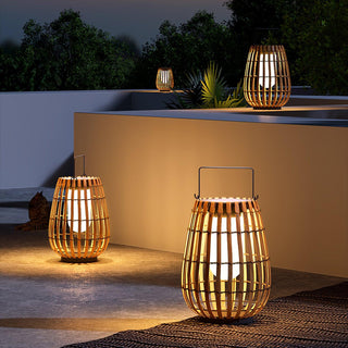 Veshael Lampe Extérieure Lanterne Tressée Tropic