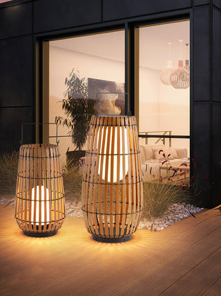 Veshael Lampe Extérieure Lanterne Tressée Tropic