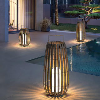 Veshael Lampe Extérieure Lanterne Tressée Tropic
