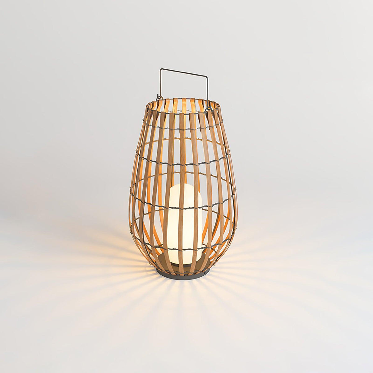 Vereris Lampe Extérieure Lanterne Tressée Tropic
