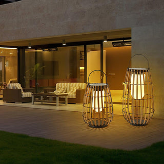 Veshael Lampe Extérieure Lanterne Tressée Tropic