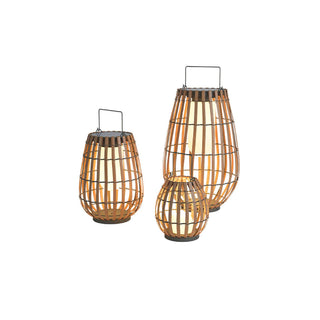 Veshael Lampe Extérieure Lanterne Tressée Tropic