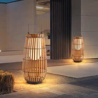 Veshael Lampe Extérieure Lanterne Tressée Tropic