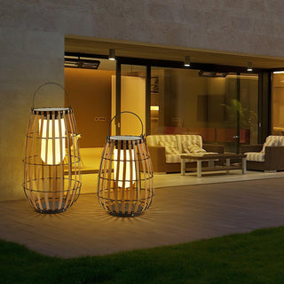 Veshael Lampe Extérieure Lanterne Tressée Tropic