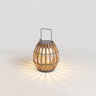 Veshael Lampe Extérieure Lanterne Tressée Tropic