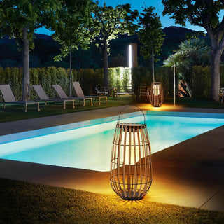 Veshael Lampe Extérieure Lanterne Tressée Tropic