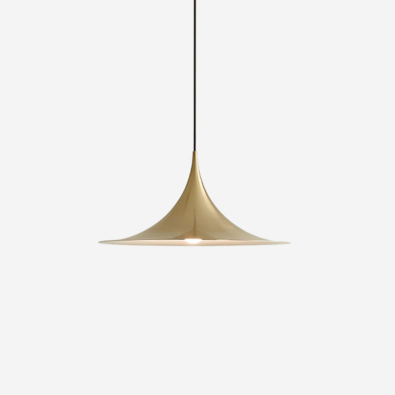 Viro Pendant Lamp Slim Neck and Wide Flare Contemporary Dining-Neutral Decor