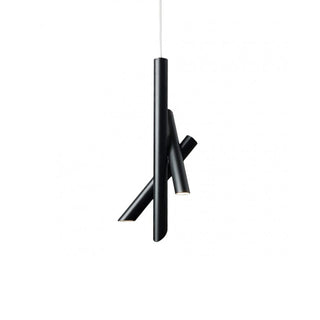 Solara Lampe suspendue tubes aluminium minimaliste