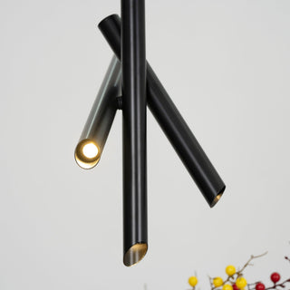 Solara Lampe suspendue tubes aluminium minimaliste