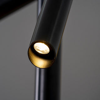 Solara Lampe suspendue tubes aluminium minimaliste