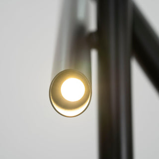 Solara Lampe suspendue tubes aluminium minimaliste