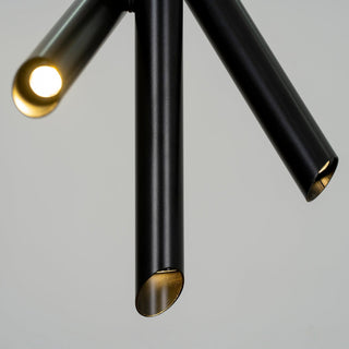 Solara Lampe suspendue tubes aluminium minimaliste