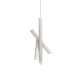 Solara Lampe suspendue tubes aluminium minimaliste