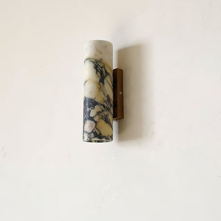 Dyro Applique Murale Cylindrique en Marbre de Luxe