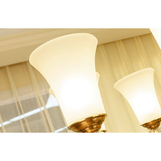 Ordoran Lustre Laiton Verre Industriel Vintage