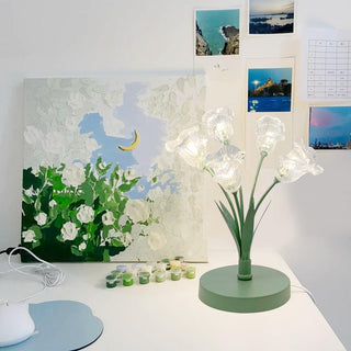 Aurdoril Whimsical Glass Table Lamp-Neutral Decor
