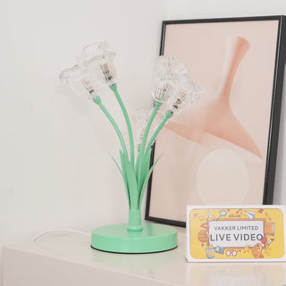 Aurdoril Whimsical Glass Table Lamp-Neutral Decor
