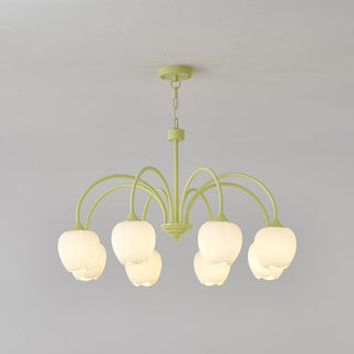 Tulip Lustres Rafraîchissants en Verre