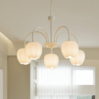 Lustra Lustre Tulipe en Verre Matcha