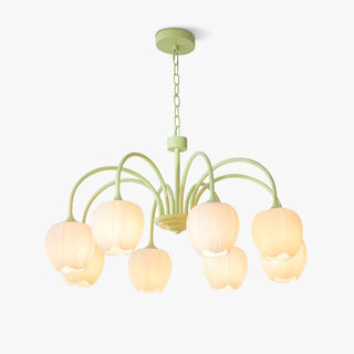 Tulip Lustres Rafraîchissants en Verre