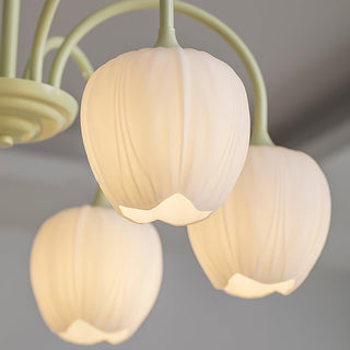Tulip Lustres Rafraîchissants en Verre