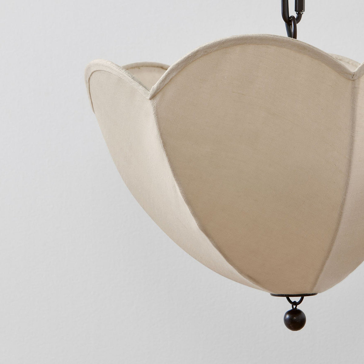 Cimararae Suspension Métal Tissu Scoop Vintage