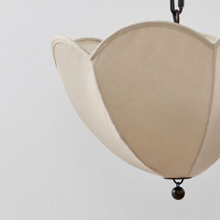 Cimararae Suspension Métal Tissu Scoop Vintage