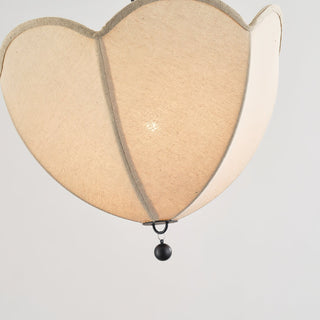 Cimararae Suspension Métal Tissu Scoop Vintage