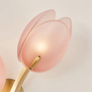 Orlantha Lampe Murale en Verre Art Nordic Bloom