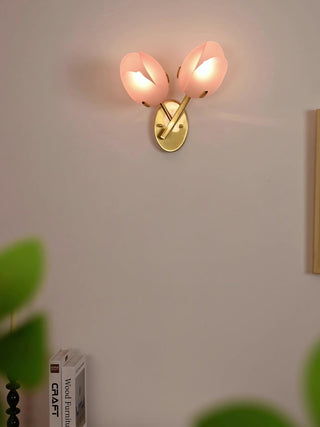 Orlantha Lampe Murale en Verre Art Nordic Bloom
