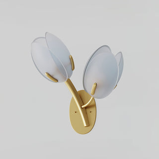 Orlantha Lampe Murale en Verre Art Nordic Bloom