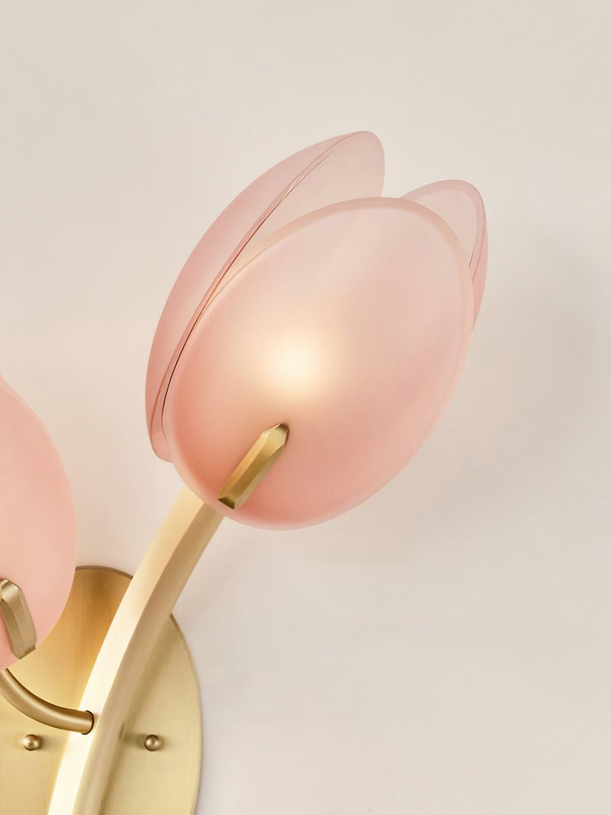Orlantha Lampe Murale en Verre Art Nordic Bloom