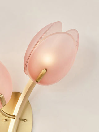 Orlantha Lampe Murale en Verre Art Nordic Bloom