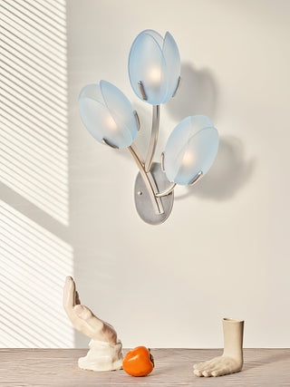 Orlantha Lampe Murale en Verre Art Nordic Bloom