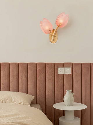 Orlantha Lampe Murale en Verre Art Nordic Bloom