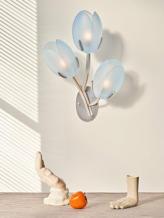 Orlantha Lampe Murale en Verre Art Nordic Bloom