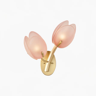 Orlantha Lampe Murale en Verre Art Nordic Bloom