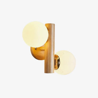 Vexorise Lampe Murale en Bois Scandinave