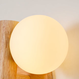 Vexorise Lampe Murale en Bois Scandinave