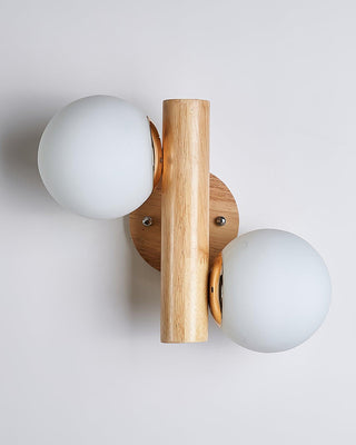 Vexorise Lampe Murale en Bois Scandinave
