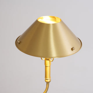 Turlington Lustre Laiton Métal Industriel Vintage