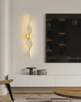 Myvenen Classique Torsade Laiton Applique Lumière