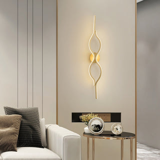 Myvenen Classique Torsade Laiton Applique Lumière