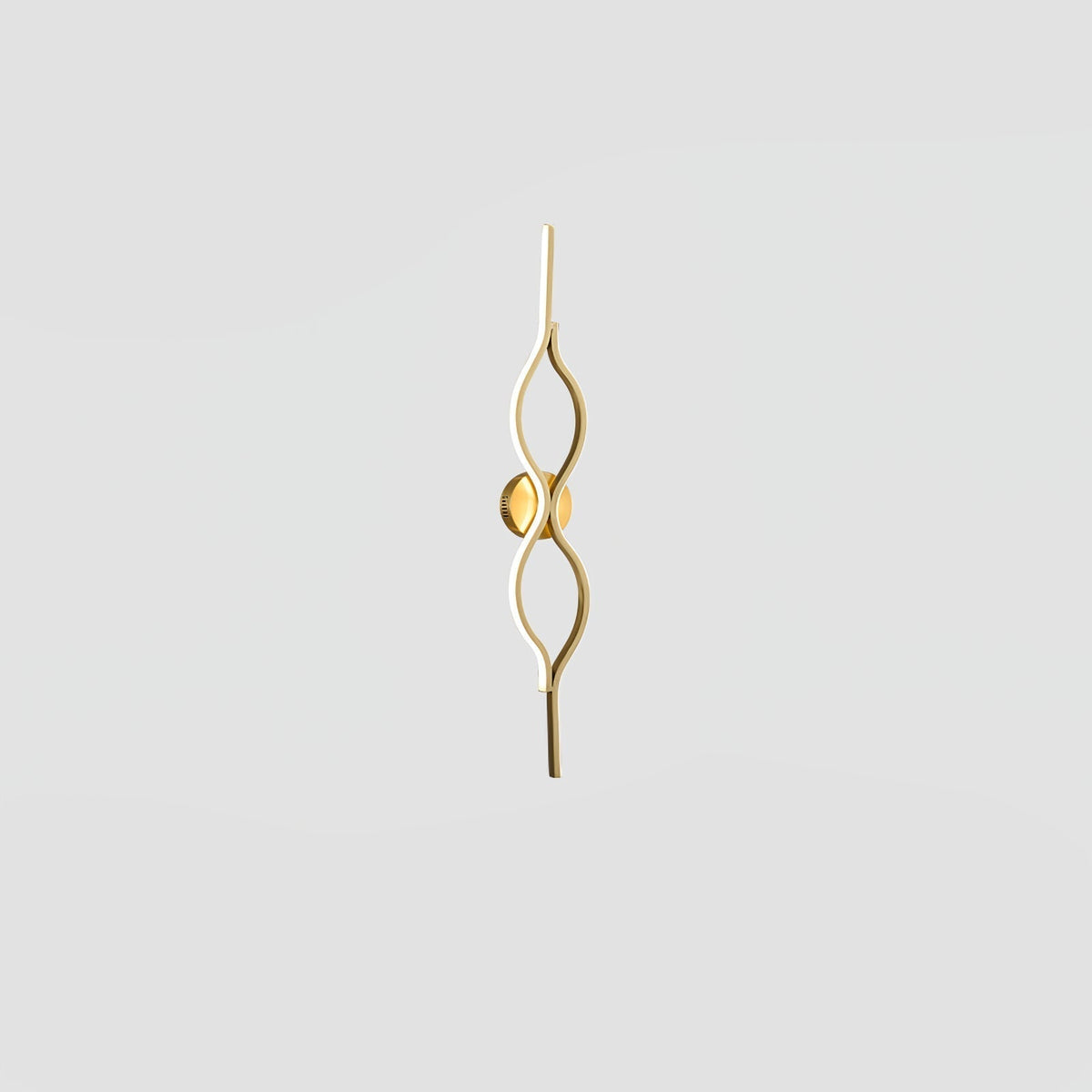 Levios Classique Torsade Laiton Applique Lumière