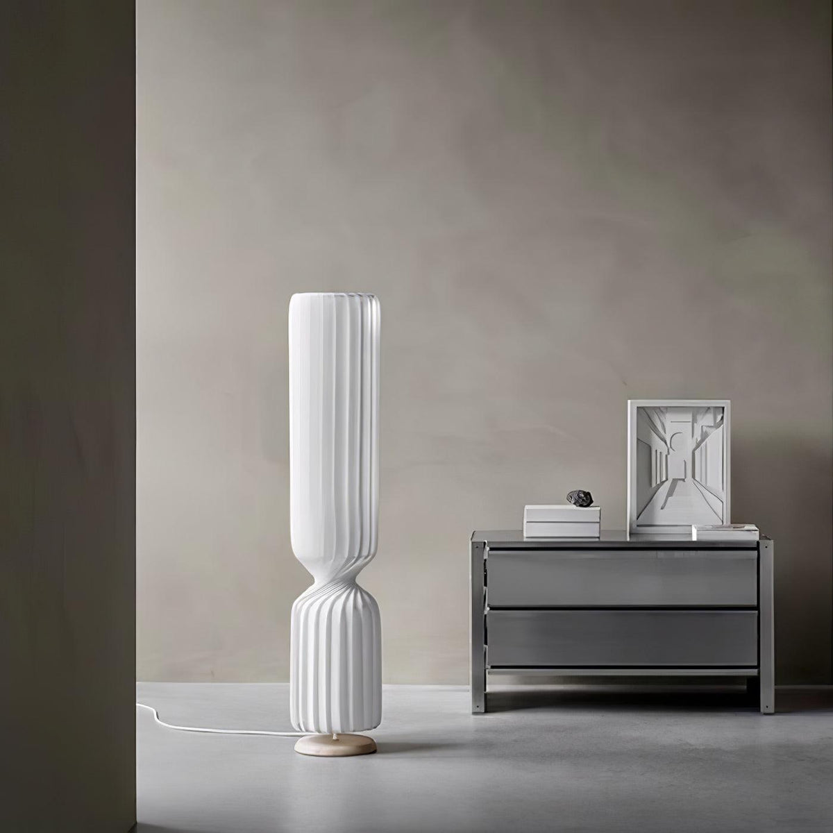Oraeoril Lampadaire Moderne en PVC