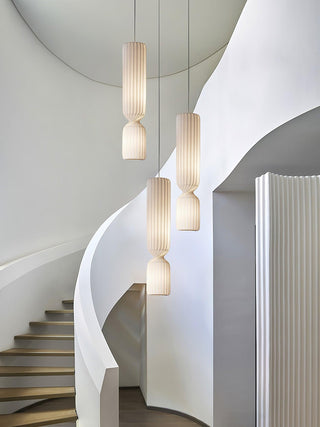 Twist Lampe suspendue minimaliste en PVC